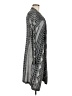 Say What? 100% Acrylic Gray Kimono Size M - photo 4