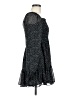 MSK 100% Polyester Polka Dots Black Cocktail Dress Size M - photo 4