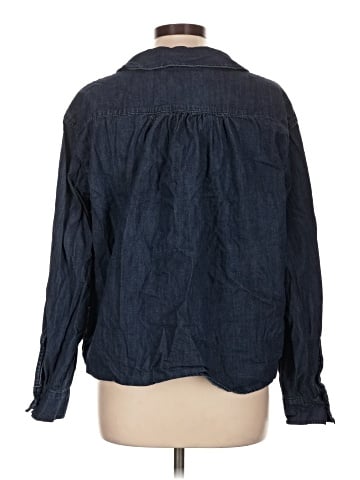 Zara Long Sleeve Button-Down Shirt (view 2)