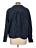 Zara Blue Long Sleeve Button-Down Shirt Size L - photo 2