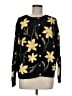 Talbots Floral Black Pullover Sweater Size M - photo 1