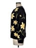Talbots Floral Black Pullover Sweater Size M - photo 5