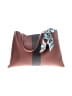Vince Camuto Color Block Brown Burgundy Tote One size - photo 1