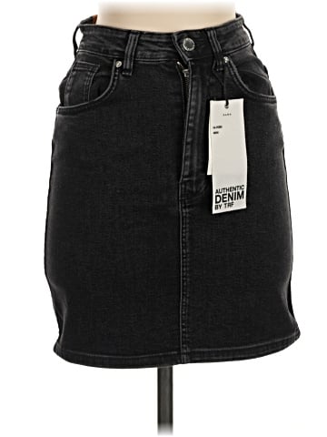 Zara Denim Skirt (view 1)