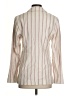 By Anthropologie Stripes Ivory Blazer Size 4 - photo 2