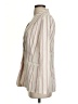 By Anthropologie Stripes Ivory Blazer Size 4 - photo 5