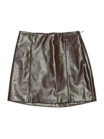 Abercrombie & Fitch Faux Leather Skirt (view 1)