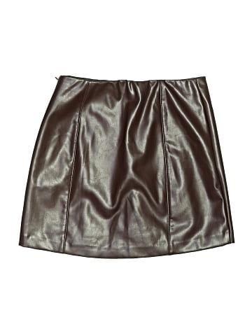 Abercrombie & Fitch Faux Leather Skirt (view 2)