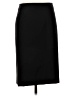 J.Crew 100% Polyester Solid Black Formal Skirt Size 2 - photo 1