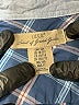 H&M L.O.G.G. Plaid Blue Long Sleeve Button-Down Shirt Size 10 - 11 - photo 3