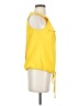 Trina Turk 100% Polyester Yellow Sleeveless Blouse Size S - photo 4