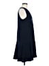 J.Crew 100% Polyester Solid Blue Casual Dress Size M - photo 4