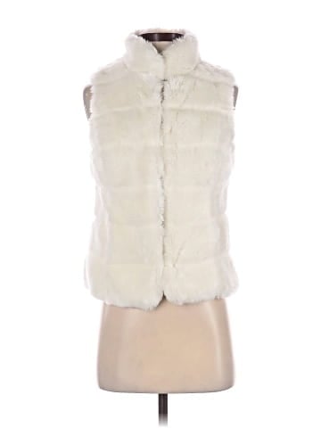 White House Black Market Faux Fur Vest (view 1)