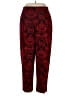 Talbots Paisley Red Casual Pants Size 16 - photo 1