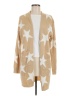 Altar'd State 100% Acrylic Stars Tan Cardigan Size M - photo 1