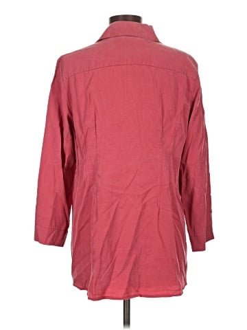 Soft Surroundings 3/4 Sleeve Button-Down Shirt (view 2)
