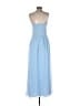 Assorted Brands 100% Polyester Blue Cocktail Dress Size M - photo 2