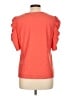 CeCe Orange Short Sleeve Blouse Size L - photo 2