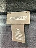 Chico's Graphic Black Casual Dress Size L - photo 7