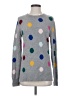 Halogen 100% Cashmere Polka Dots Gray Cashmere Pullover Sweater Size S - photo 1