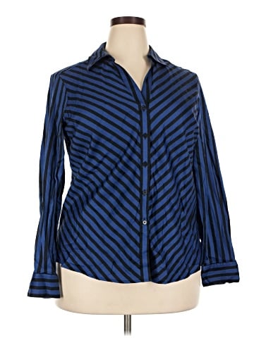 Foxcroft Long Sleeve Blouse (view 1)