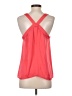 CAbi 100% Polyester Red Sleeveless Blouse Size S - photo 2