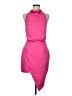 Elliatt Solid Pink Cocktail Dress Size M - photo 1