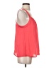 CAbi 100% Polyester Red Sleeveless Blouse Size S - photo 4