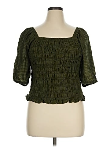 Old Navy 3/4 Sleeve Blouse (view 1)