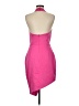 Elliatt Solid Pink Cocktail Dress Size M - photo 2