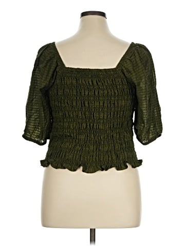 Old Navy 3/4 Sleeve Blouse (view 2)