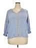 Cato Blue 3/4 Sleeve Blouse Size 18/20W - photo 1