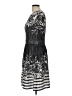 Gabby Skye Houndstooth Black Cocktail Dress Size 12 - photo 5