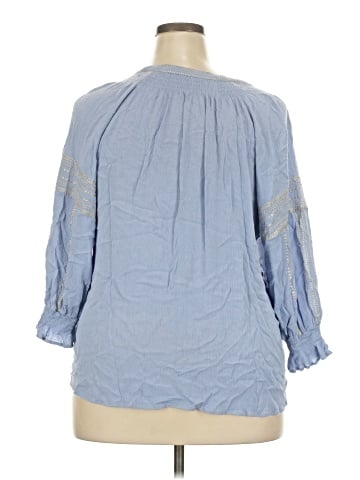 Cato 3/4 Sleeve Blouse (view 2)