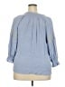 Cato Blue 3/4 Sleeve Blouse Size 18/20W - photo 2