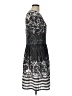 Gabby Skye Houndstooth Black Cocktail Dress Size 12 - photo 4