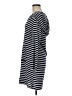 Merona Stripes Gray Casual Dress Size M - photo 5