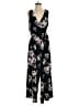 Dreamers Floral Black Jumpsuit Size S - photo 1
