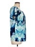 Style&Co Blue Short Sleeve Blouse Size L - photo 4