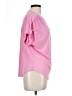 PASSPORTS Pink Short Sleeve Blouse Size L - photo 4