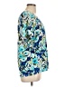 TanJay Blue Short Sleeve Blouse Size L - photo 4
