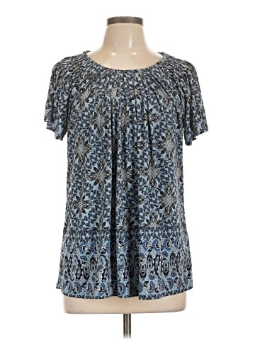 Style&Co Short Sleeve Blouse (view 1)