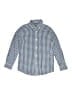 Vineyard Vines 100% Cotton Checkered-gingham Blue Long Sleeve Button-Down Shirt Size 8 - 10 - photo 1