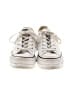 Converse 100% Leather White Sneakers Size 8 1/2 - photo 2