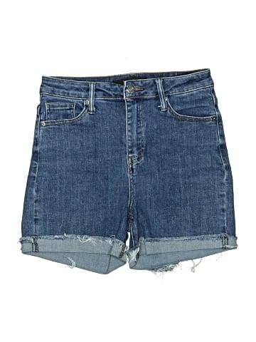 Risen Denim Shorts (view 1)