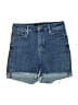 Risen Blue Denim Shorts Size M - photo 1