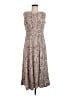 Perceptions Paisley Brown Casual Dress Size M - photo 1