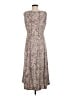 Perceptions Paisley Brown Casual Dress Size M - photo 2