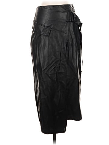 Zara Faux Leather Skirt (view 1)