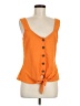 Sanctuary Orange Sleeveless Top Size M - photo 1